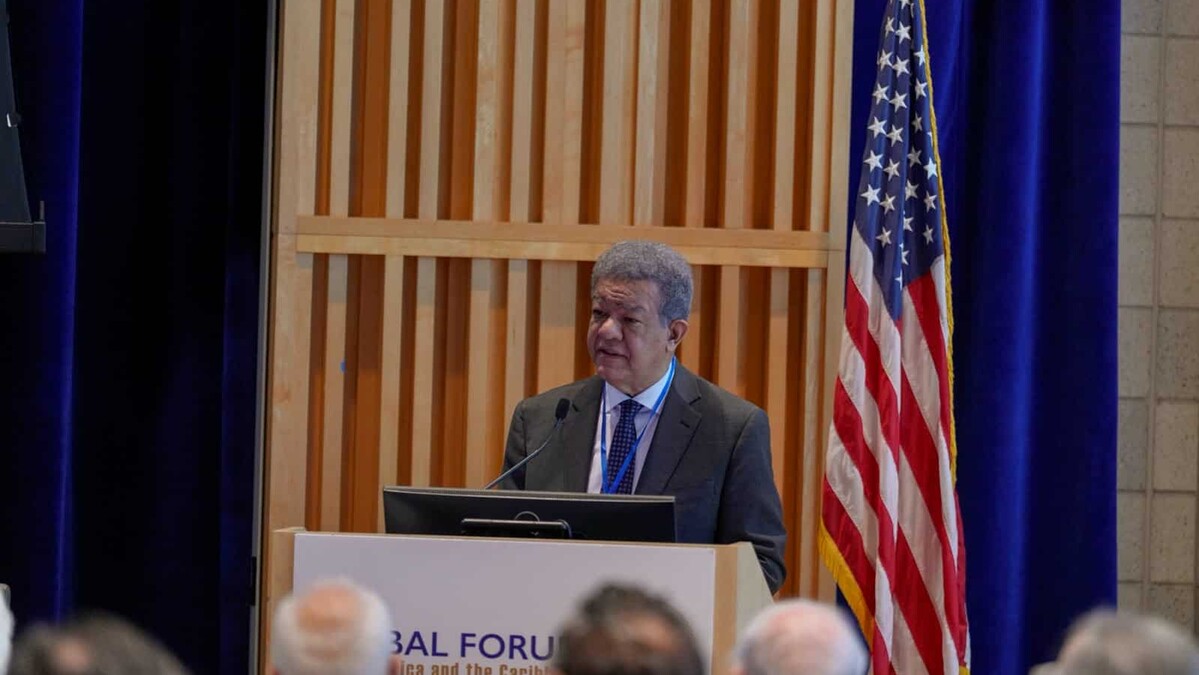 Leonel Fernández advierte en Nueva York sobre el impacto global de la fragmentación geopolítica