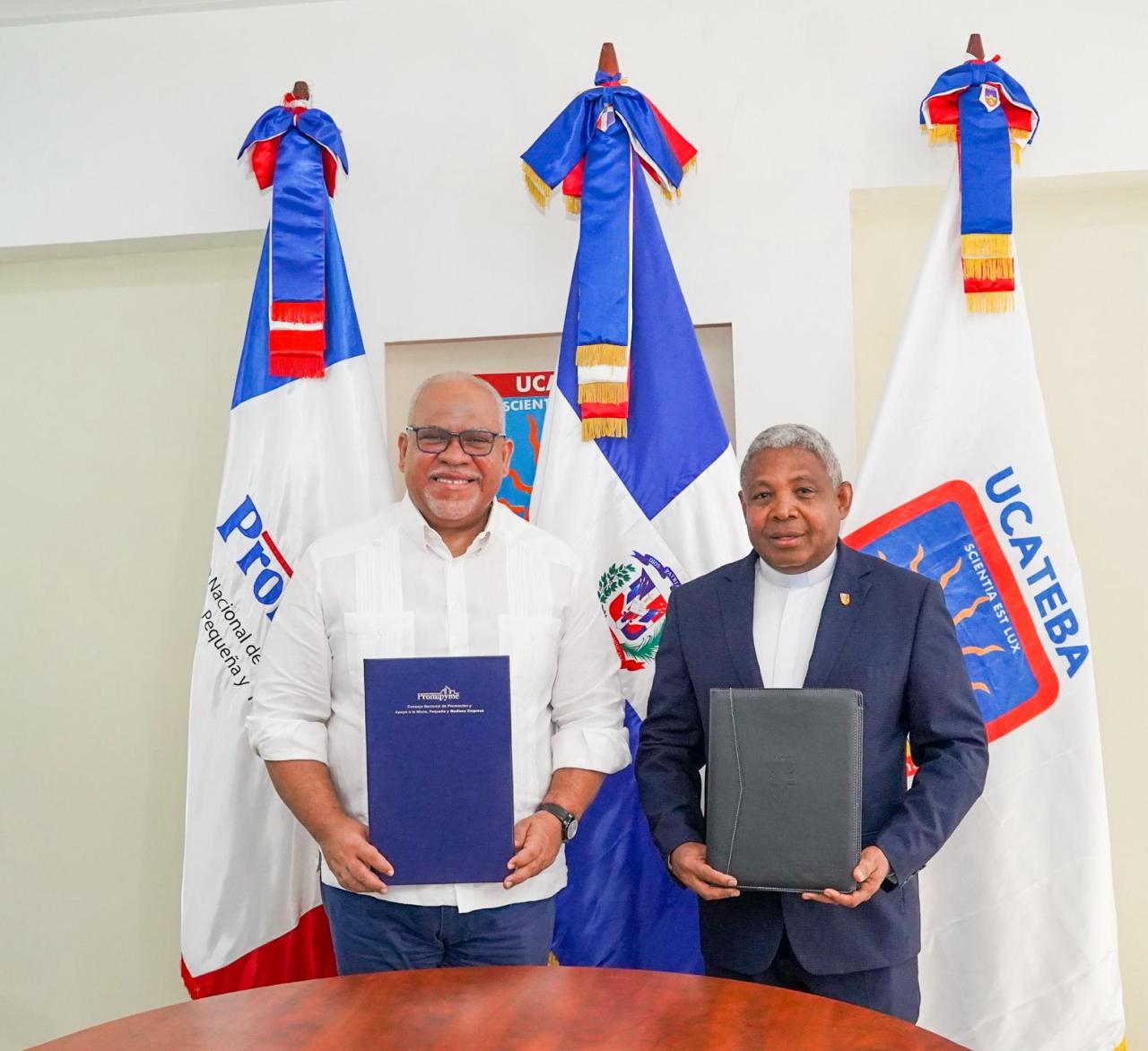 Promipyme y UCATEBA acuerdan capacitar a emprendedores y microempresarios de Enriquillo