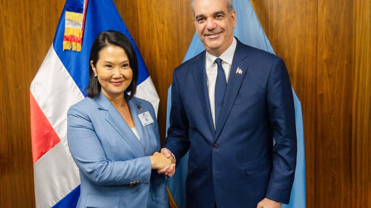 Abinader y Fujimori procuran ampliar la cooperación entre República Dominicana y Perú